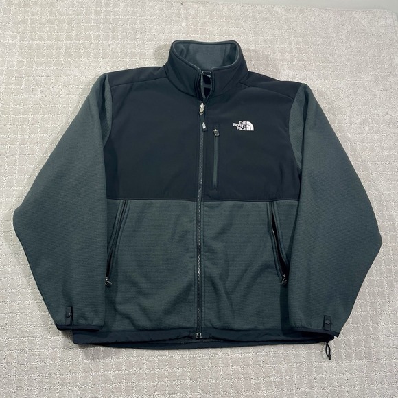 The North Face Other - Vintage The North Face Black & Gray Size XL Denali Style Full Zip Jacket
